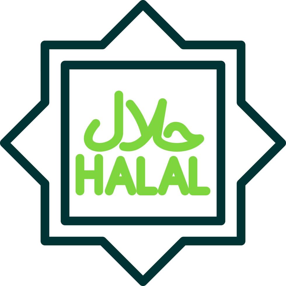 Halal Vector Icon Design