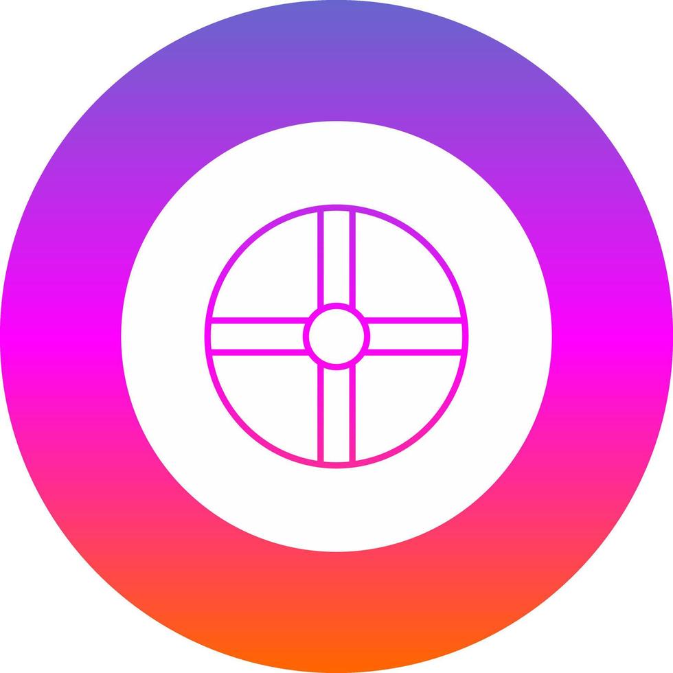 Wheel Vector Icon Design