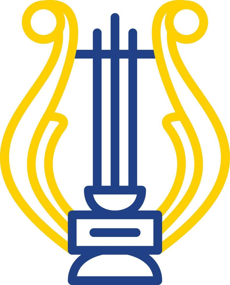 Lyre Vector Icon Design