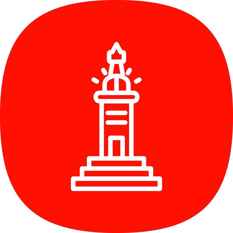 Lighthouse Of Alexandria Vector Icon Design