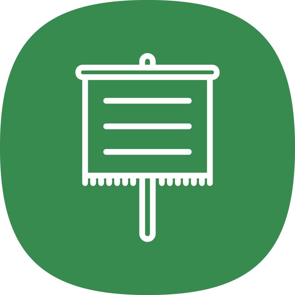 Vexillum Vector Icon Design