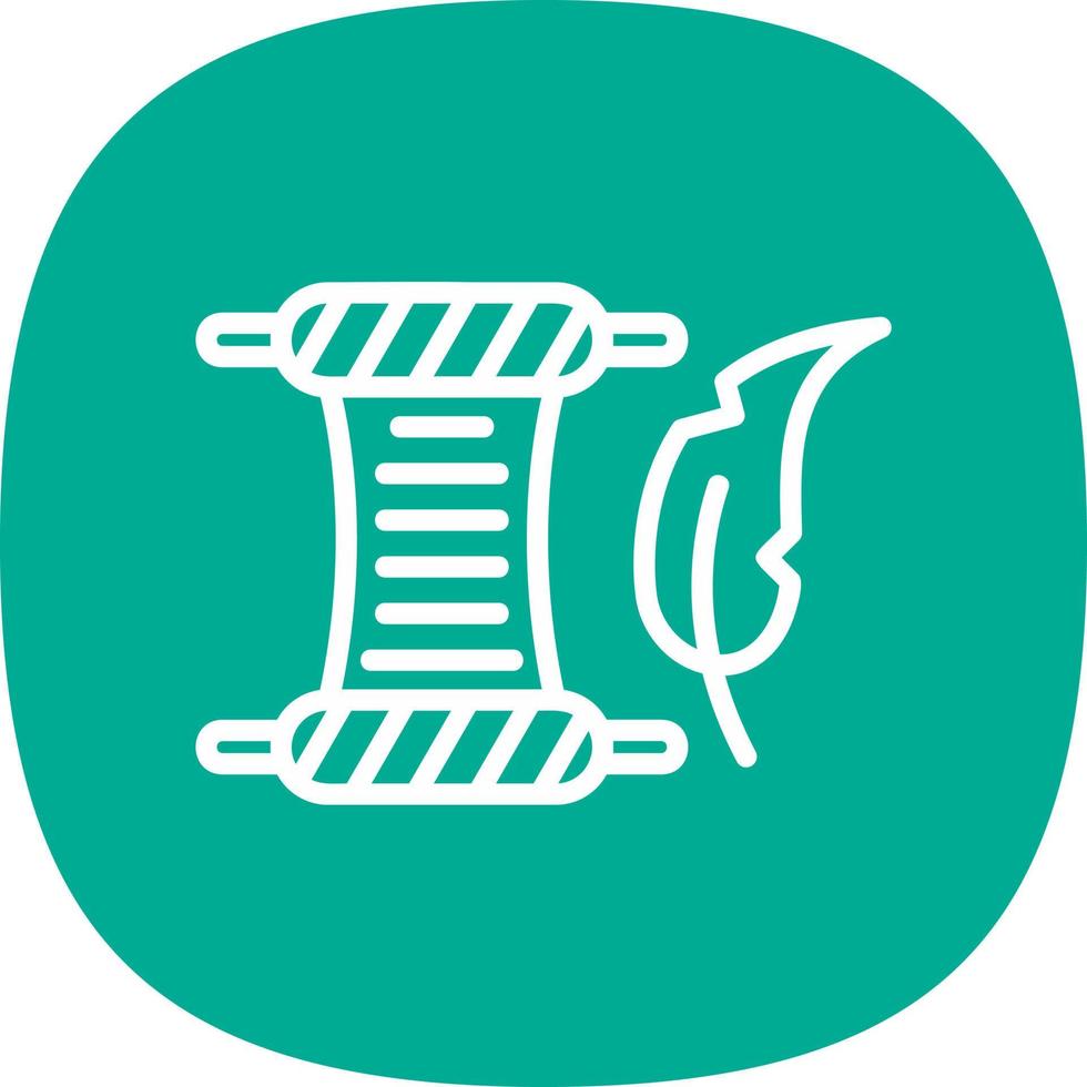 Papyrus Vector Icon Design