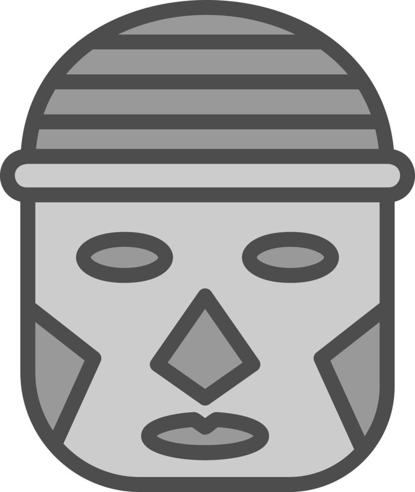 Olmec Vector Icon Design