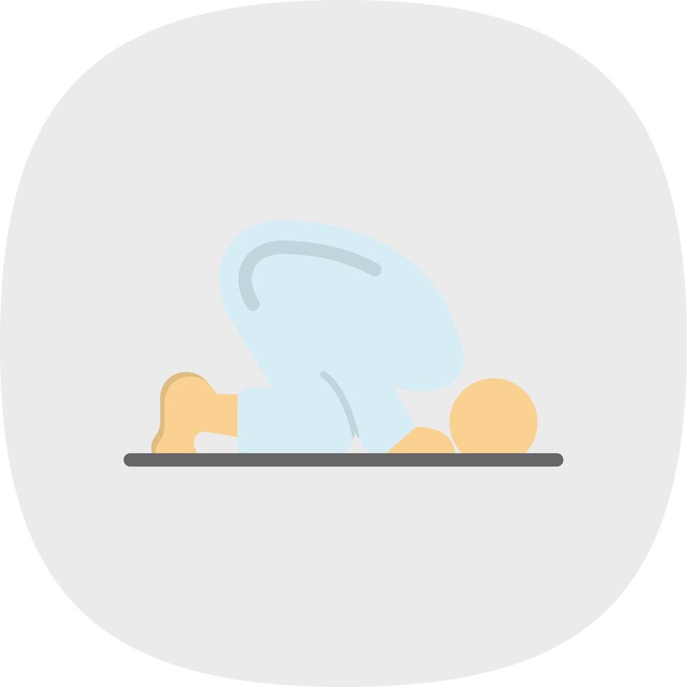 Sujud Vector Icon Design