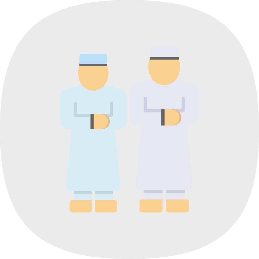 Friday Prayer Vector Icon Design