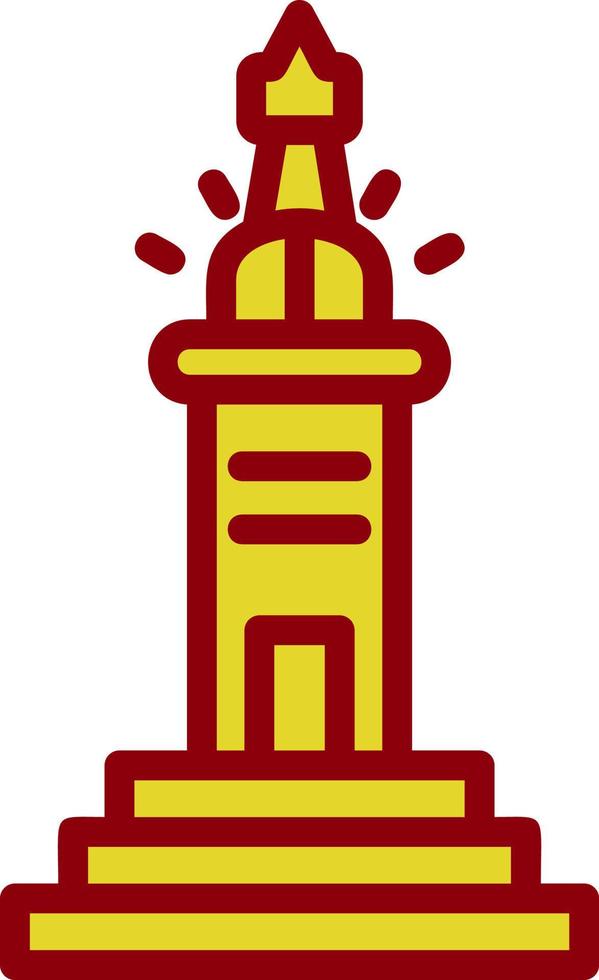 Lighthouse Of Alexandria Vector Icon Design