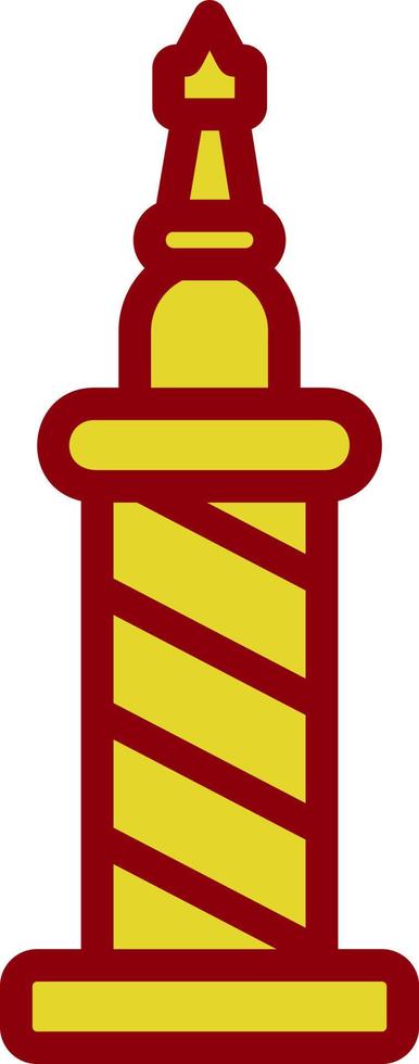 diseño de icono de vector de columna trajans