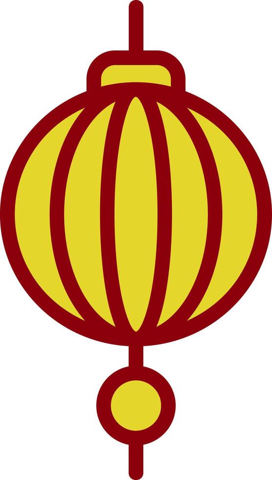 Sky Lantern Vector Icon Design