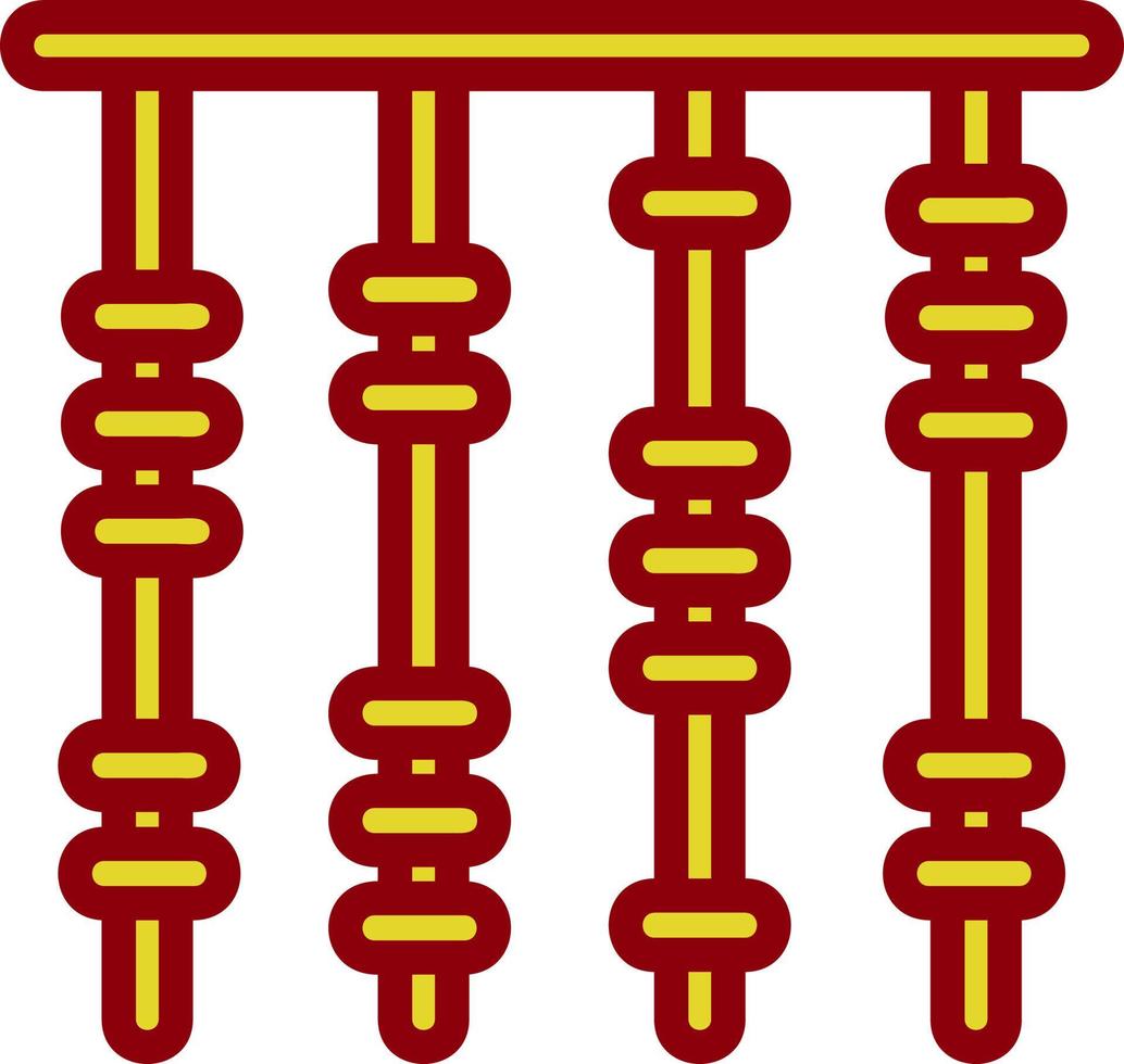 diseño de icono de vector de quipu