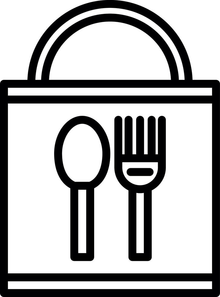 Food Pack Vector Icon Design