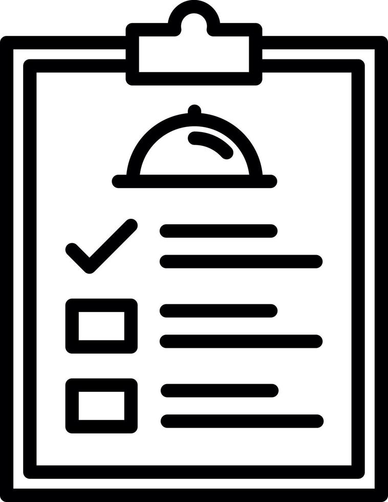 Checklist Vector Icon Design