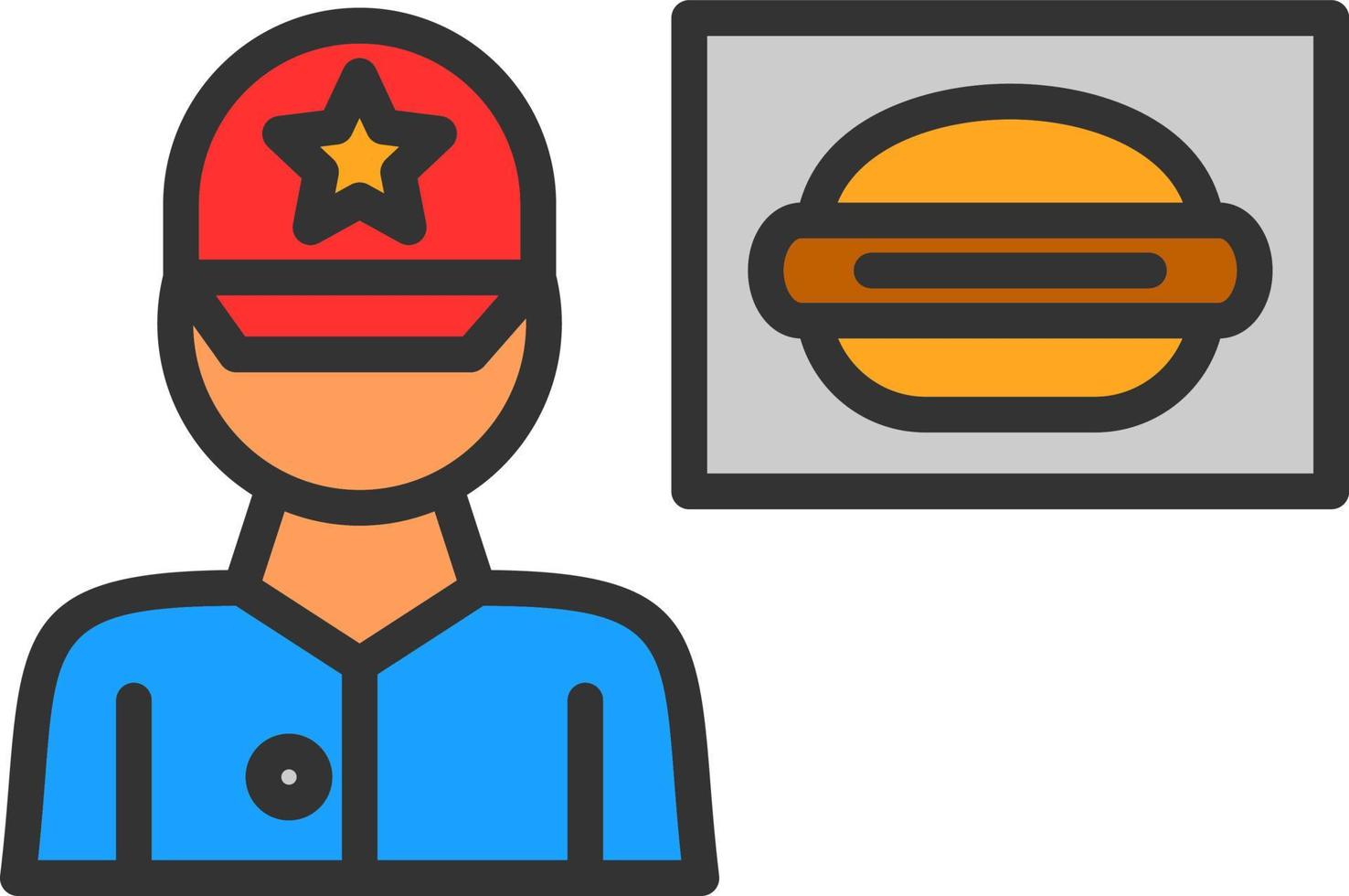 Delivery Man Vector Icon Design