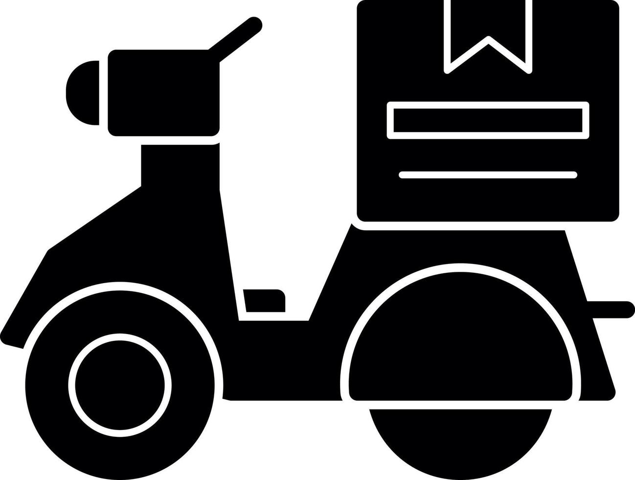 Courier Vector Icon Design