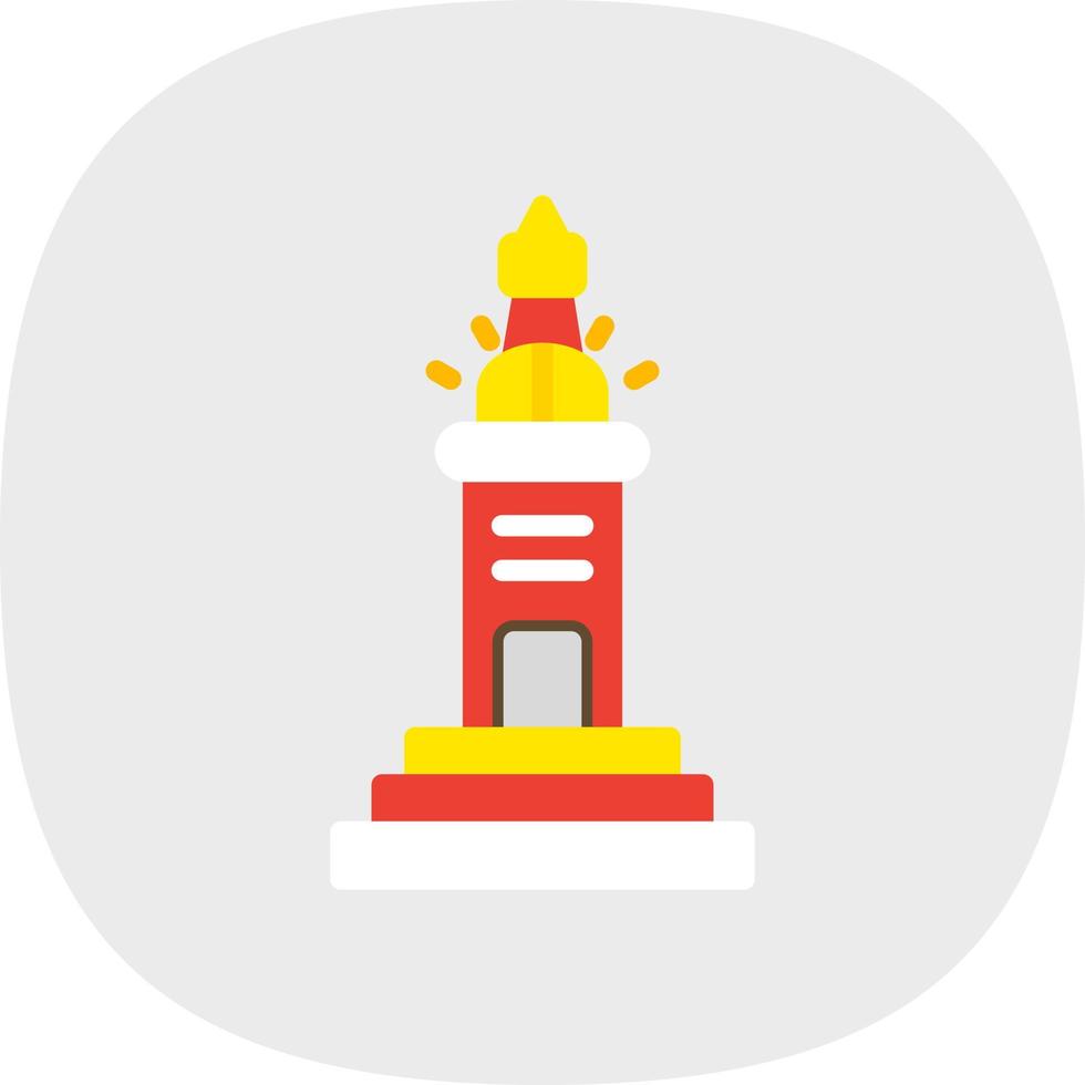 Lighthouse Of Alexandria Vector Icon Design