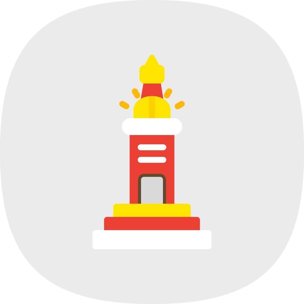 Lighthouse Of Alexandria Vector Icon Design