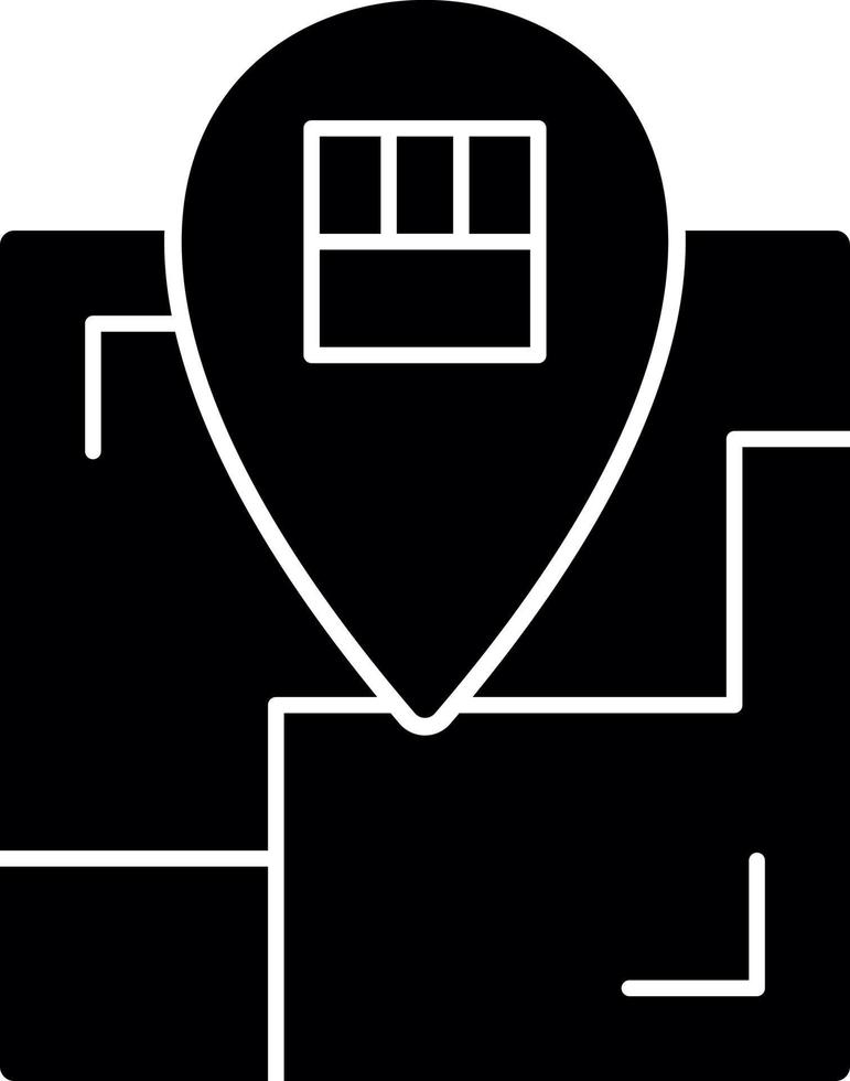 Delivery Location Vector Icon Design