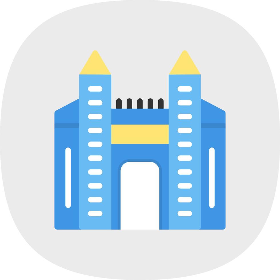 Ishtar Gate Vector Icon Design