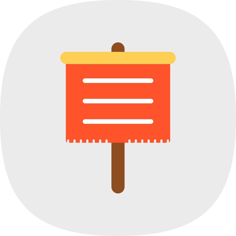 Vexillum Vector Icon Design