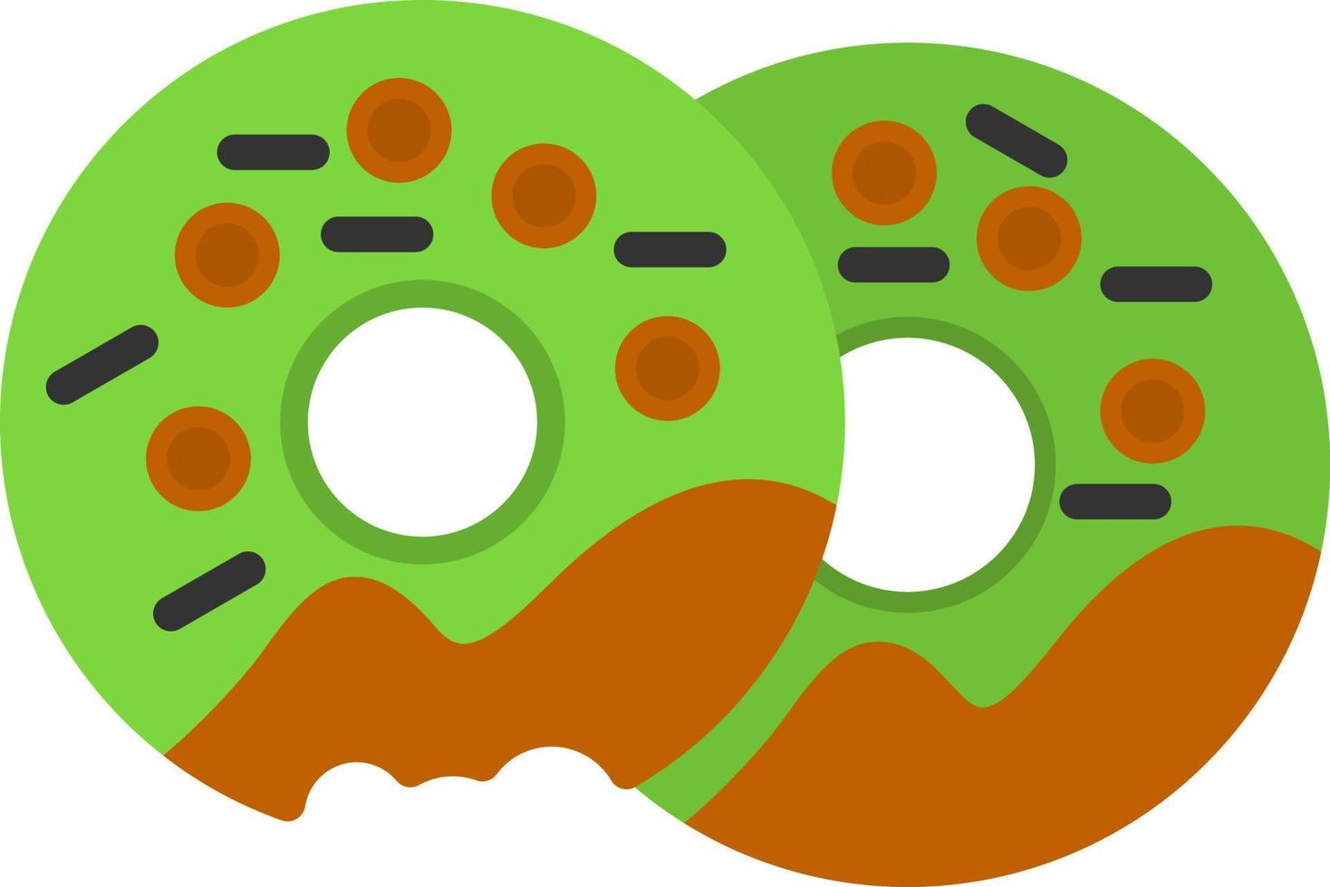 diseño de icono de vector de donuts