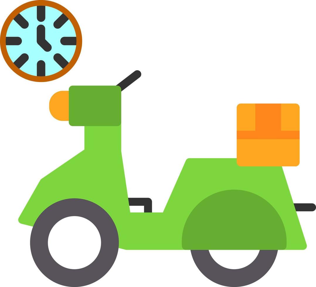 Delivery Time Vector Icon Design