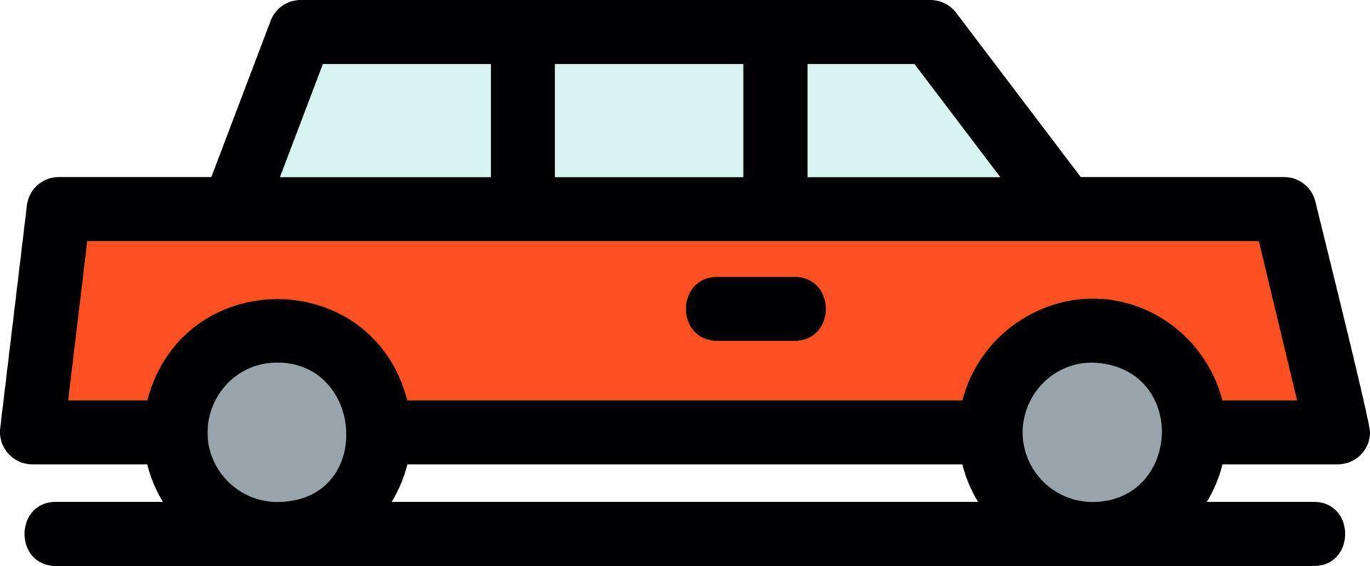 Limousine Vector Icon Design