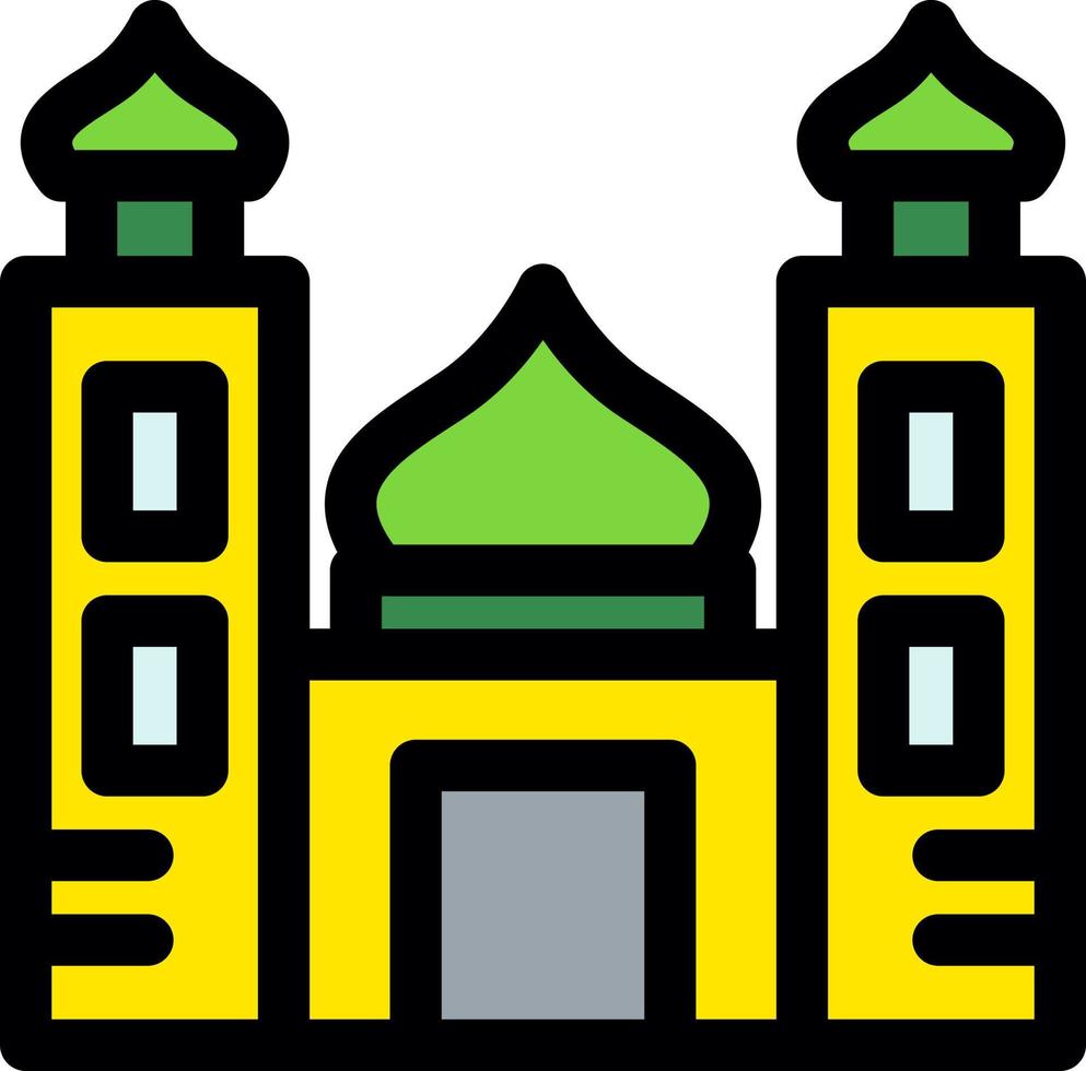 Mosque Vector Icon Design