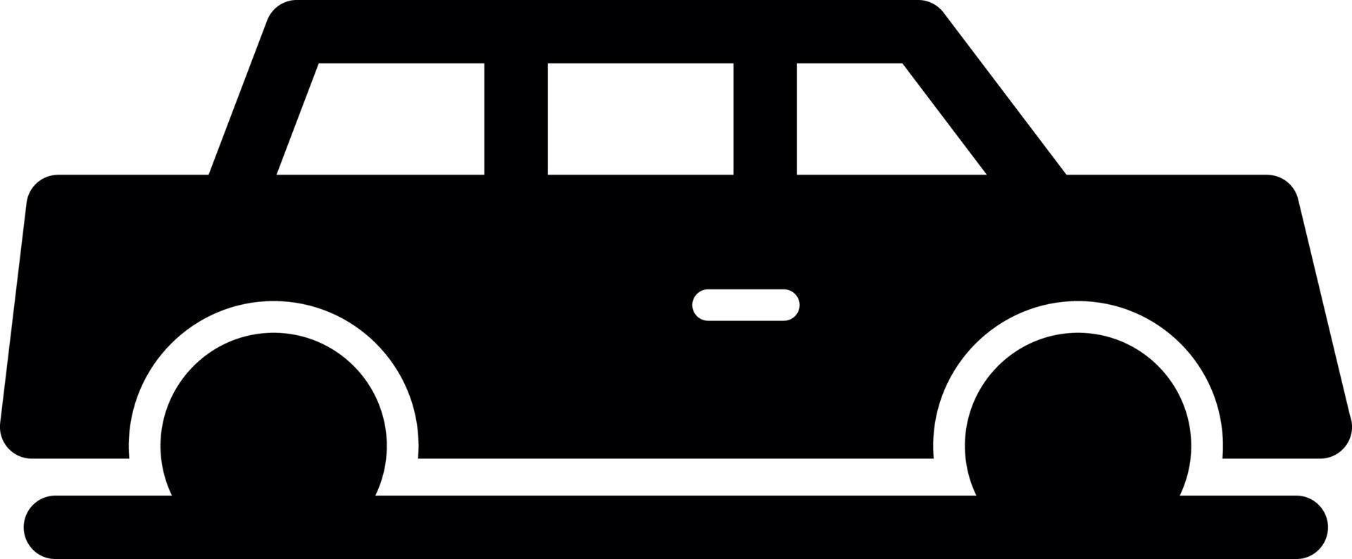 Limousine Vector Icon Design