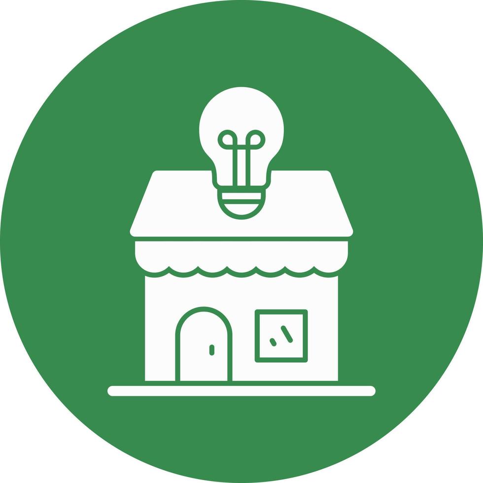 Electronics Shop Vector Icon Design