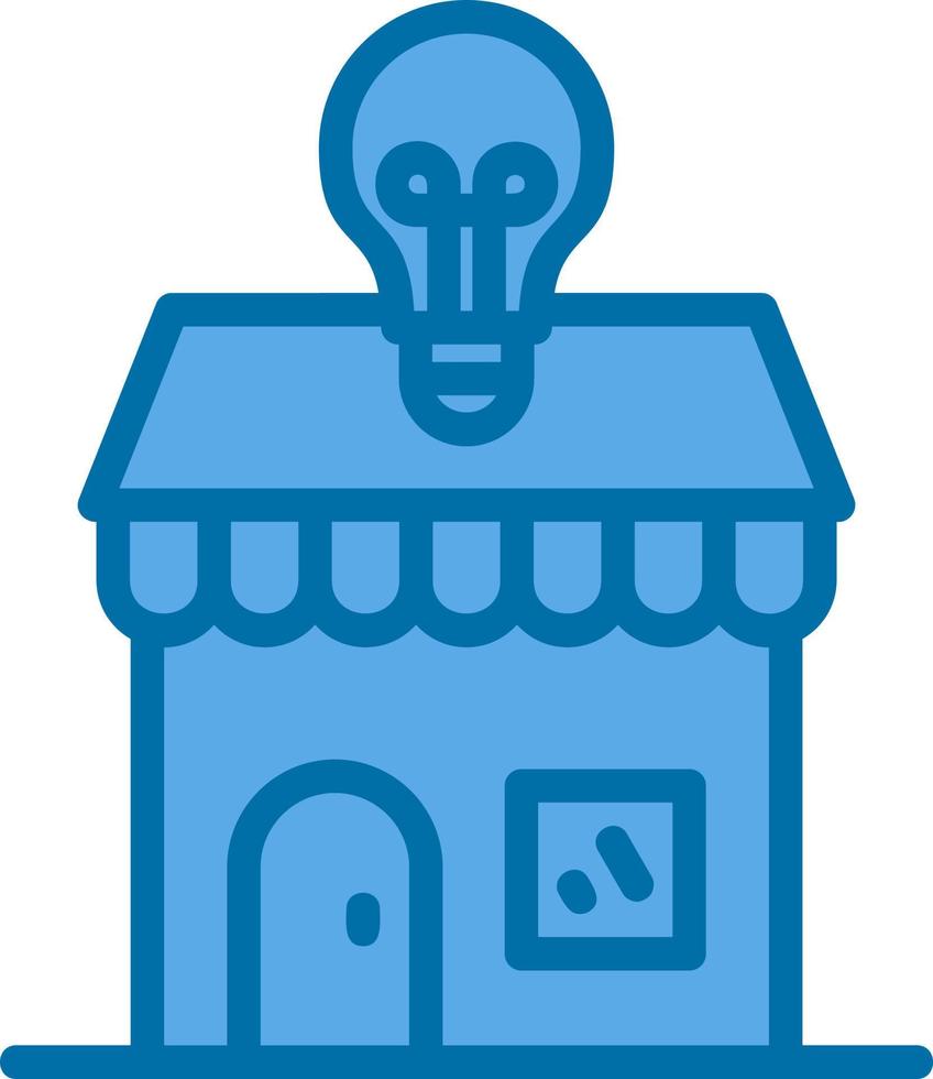 Electronics Shop Vector Icon Design