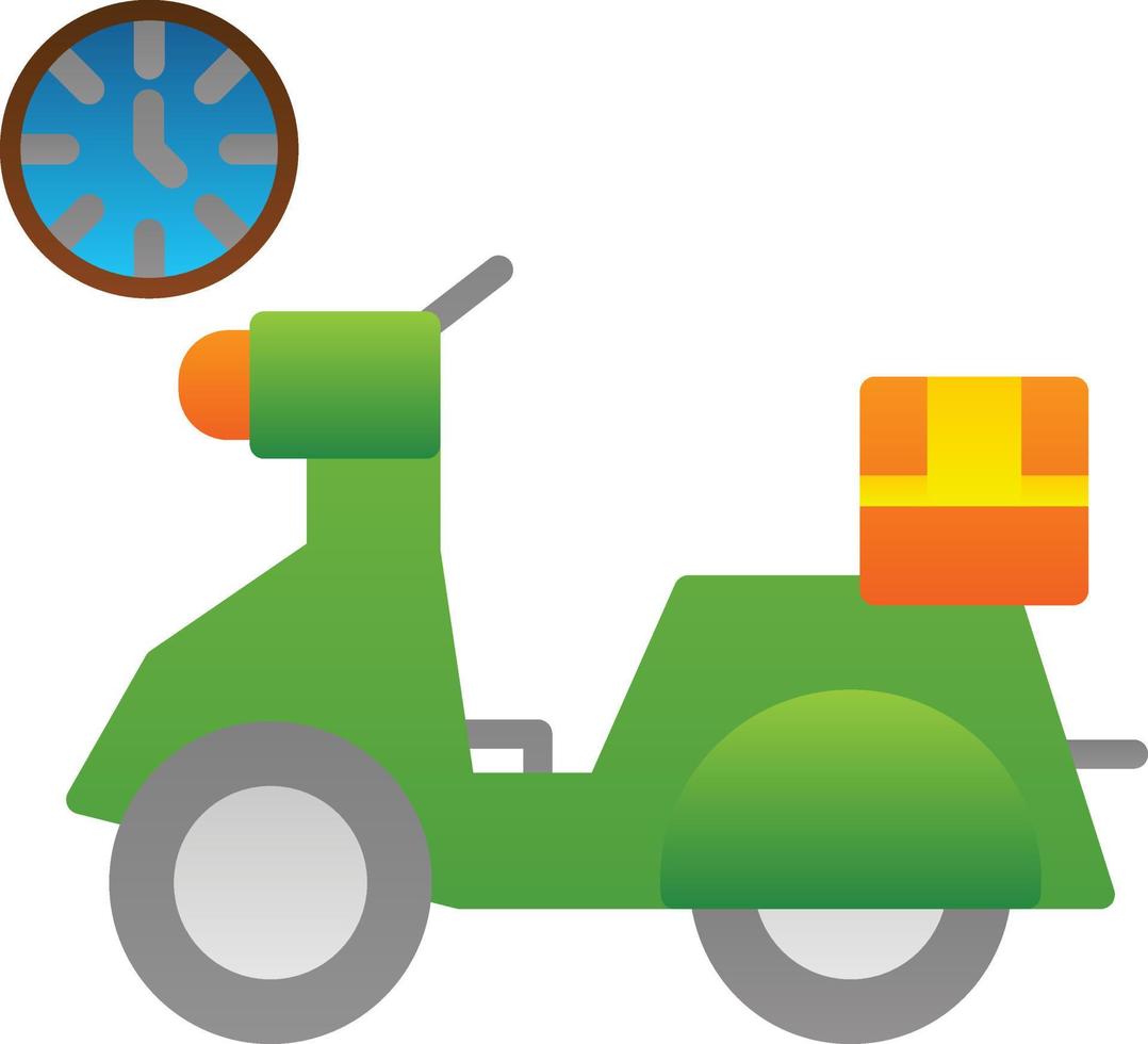 Delivery Time Vector Icon Design