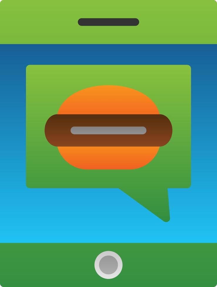 Food App Vector Icon Design