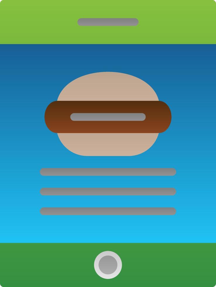 Online Order Vector Icon Design