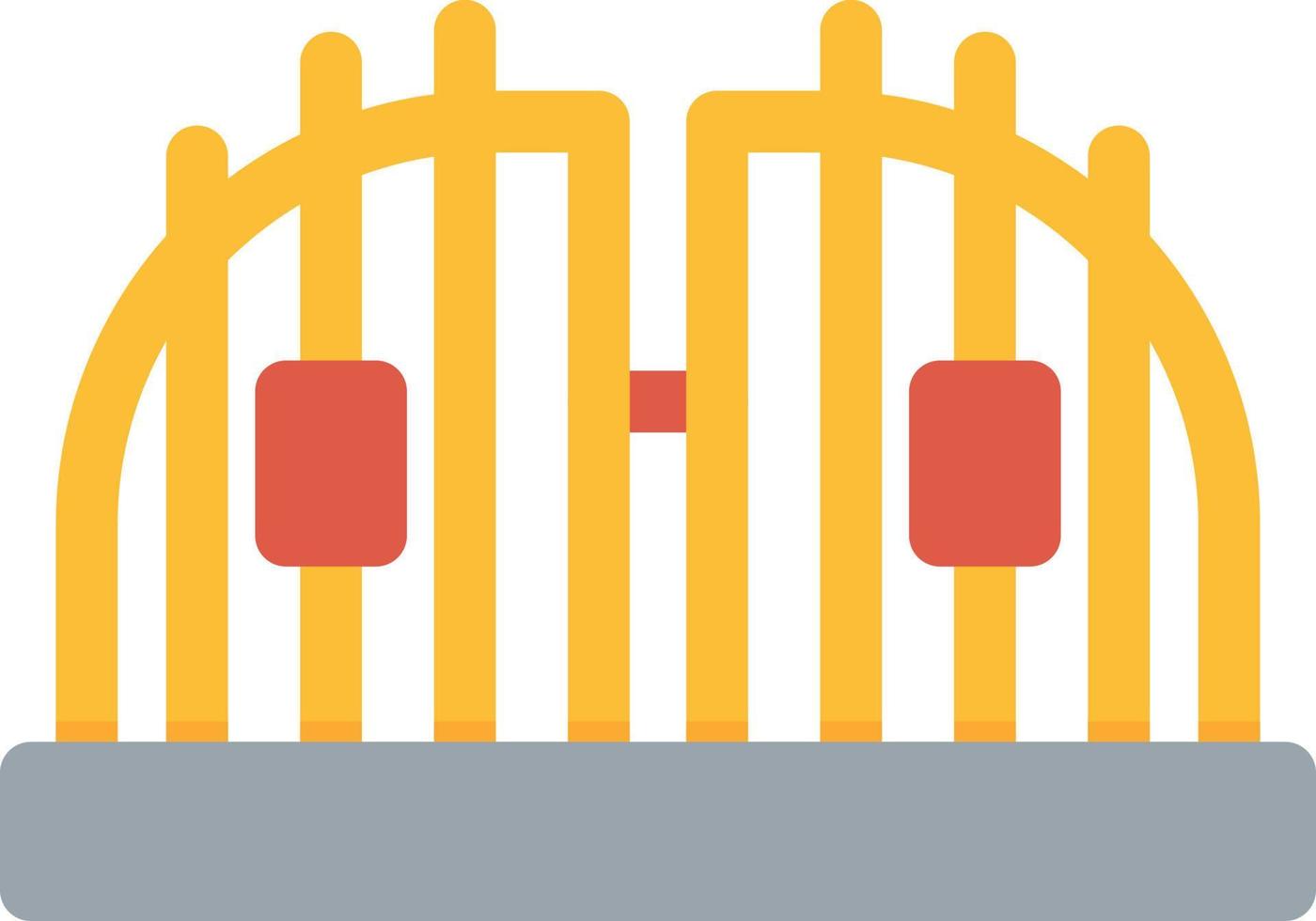 Dubai Gate Vector Icon Design