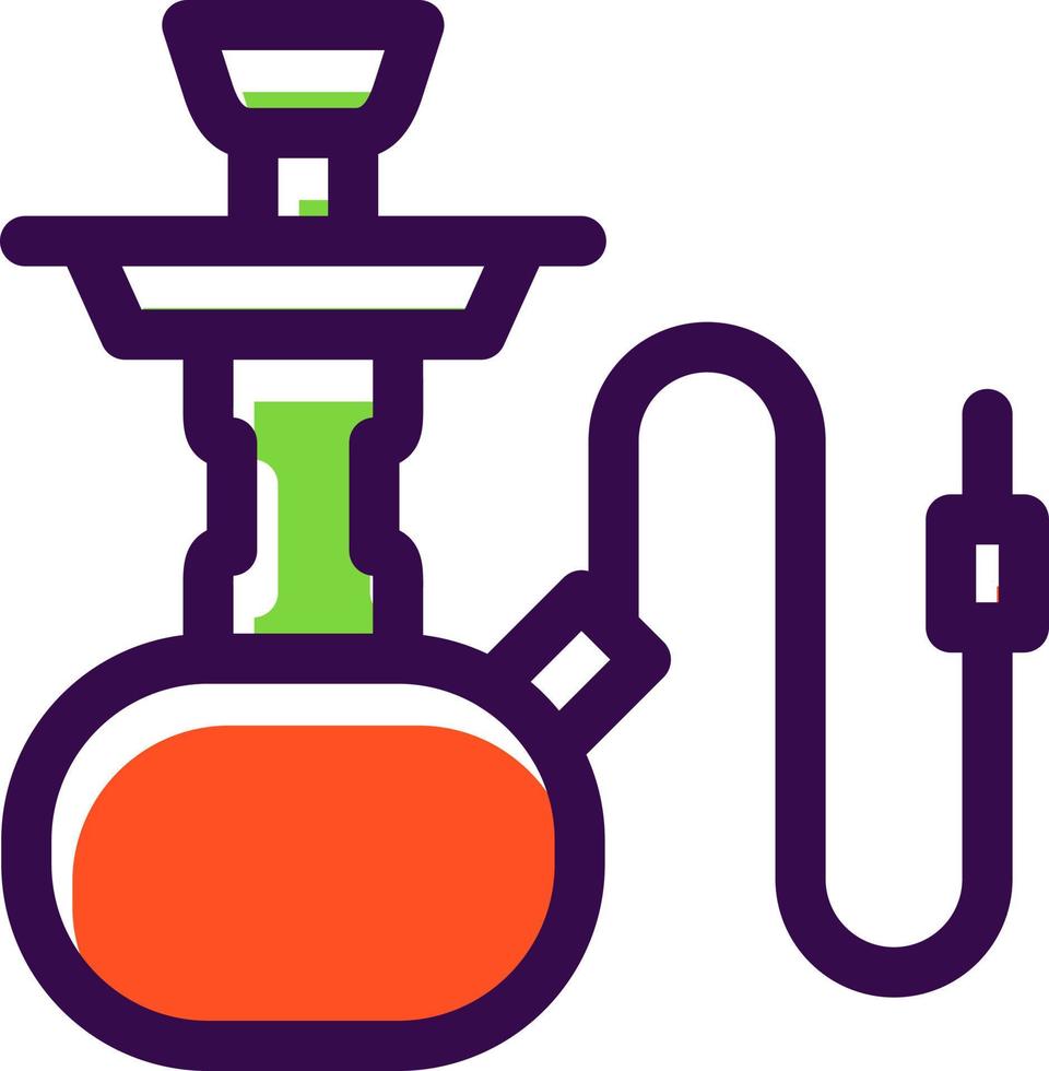 Hookah Vector Icon Design