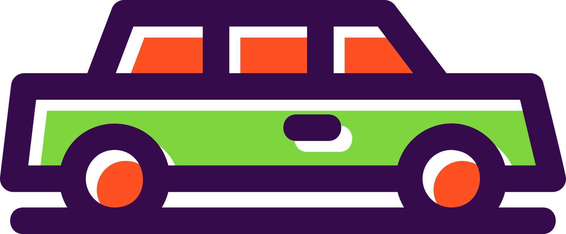 Limousine Vector Icon Design