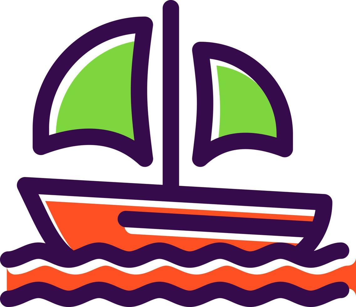 Boat Vector Icon Design