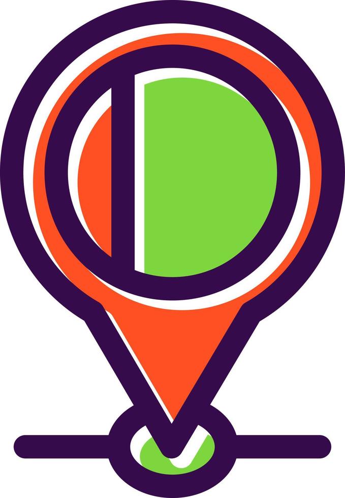 Dubai Location Vector Icon Design