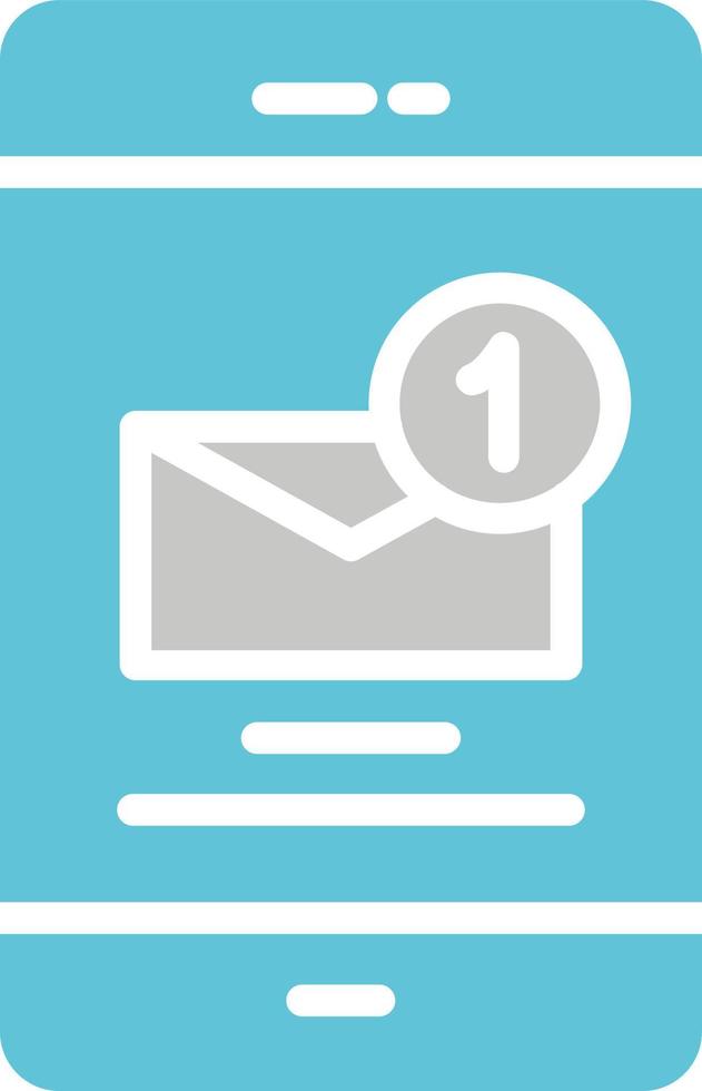 Incoming Message Vector Icon