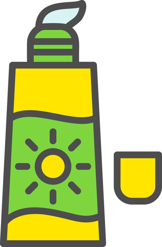 Sunblock Vector Icon