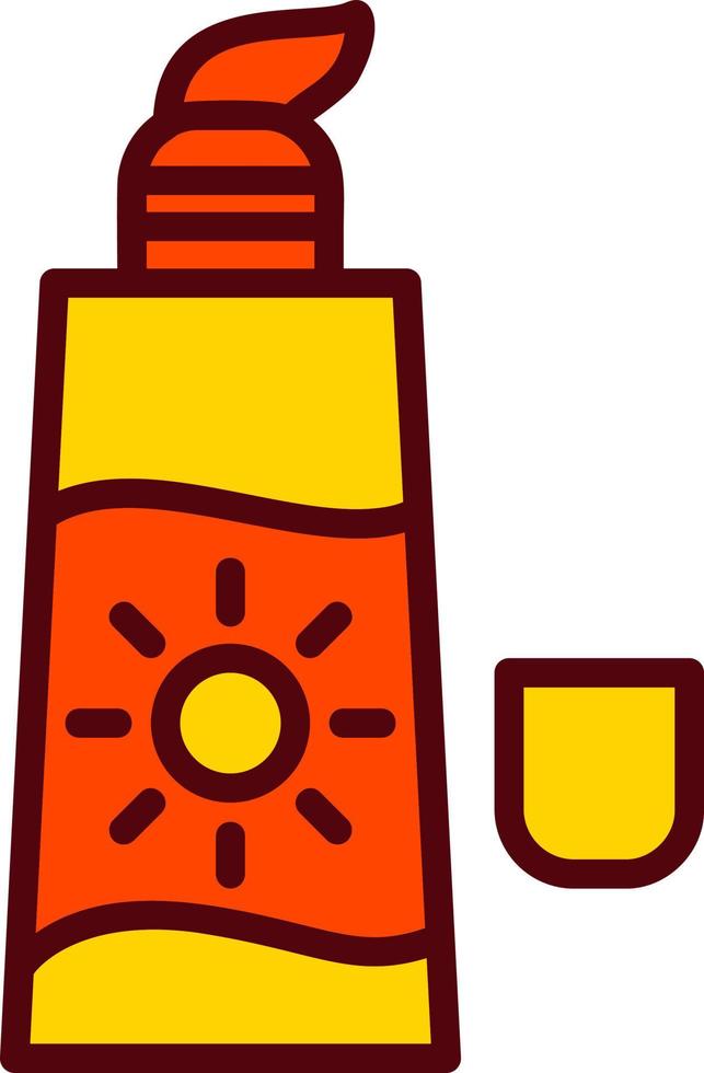 Sunblock Vector Icon