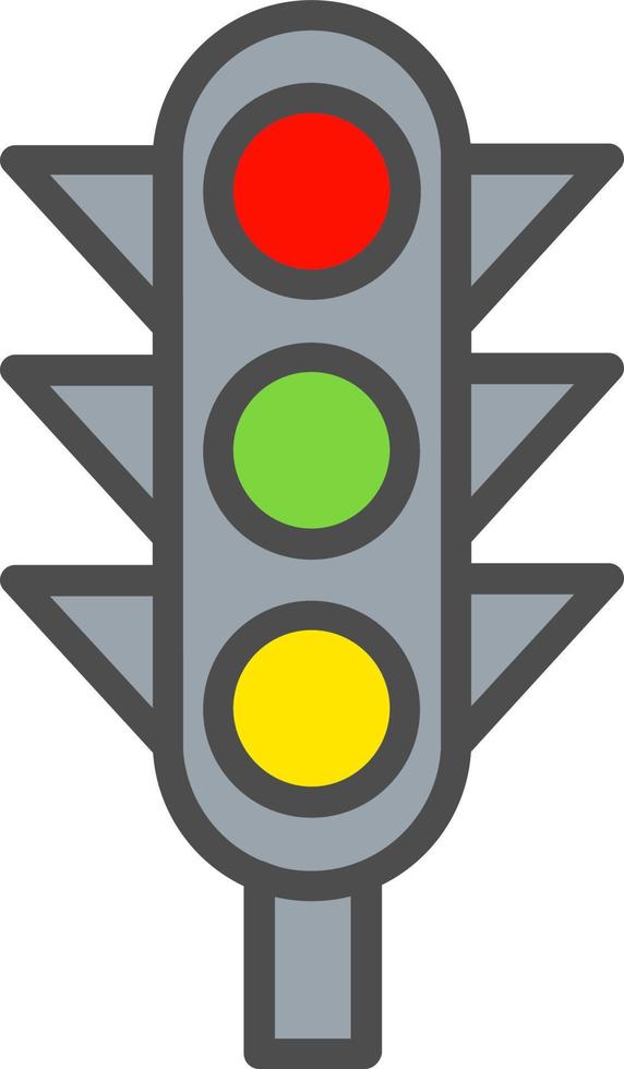 Traffic Light Vector Icon