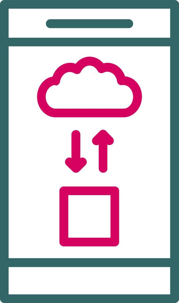 Cloud Computing Vector Icon