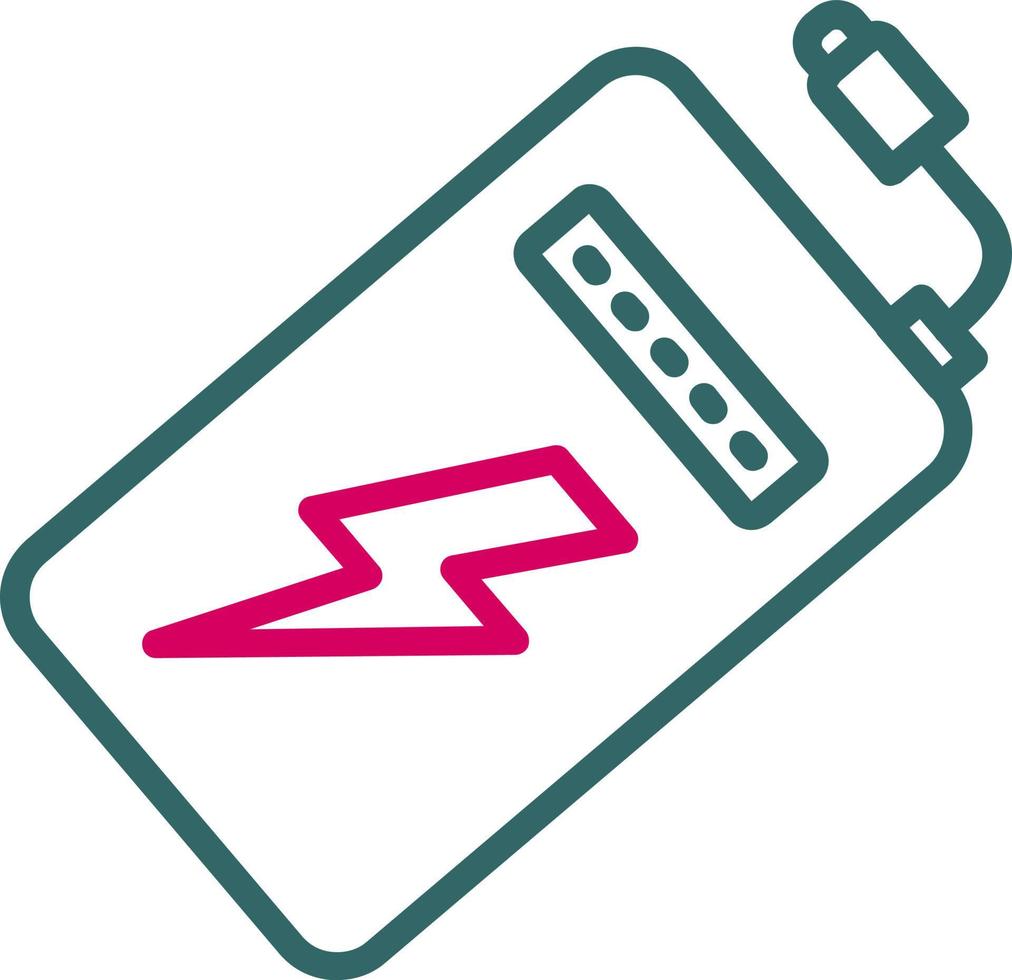 Power Bank Vector Icon