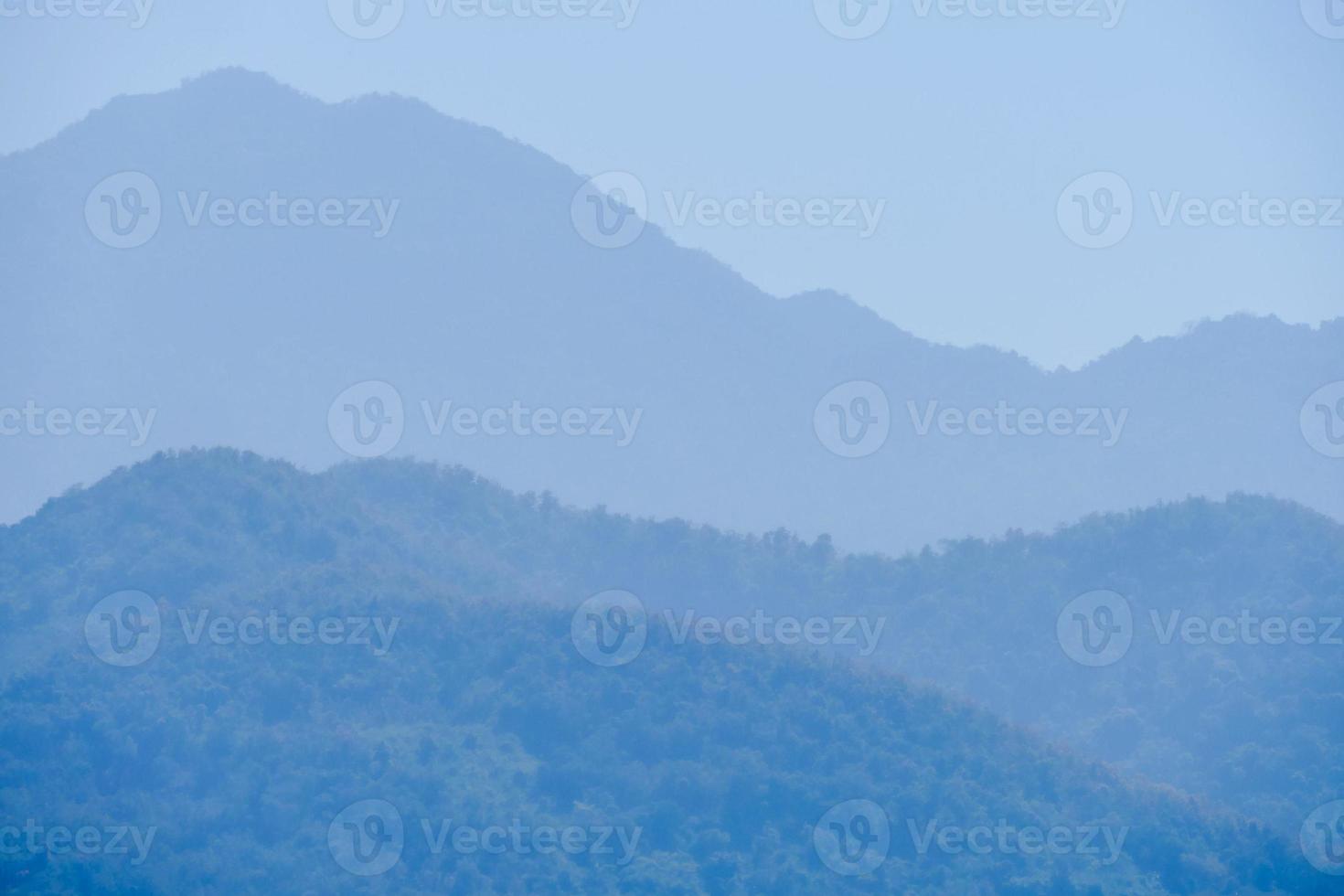 Rural landscape in East Asia photo