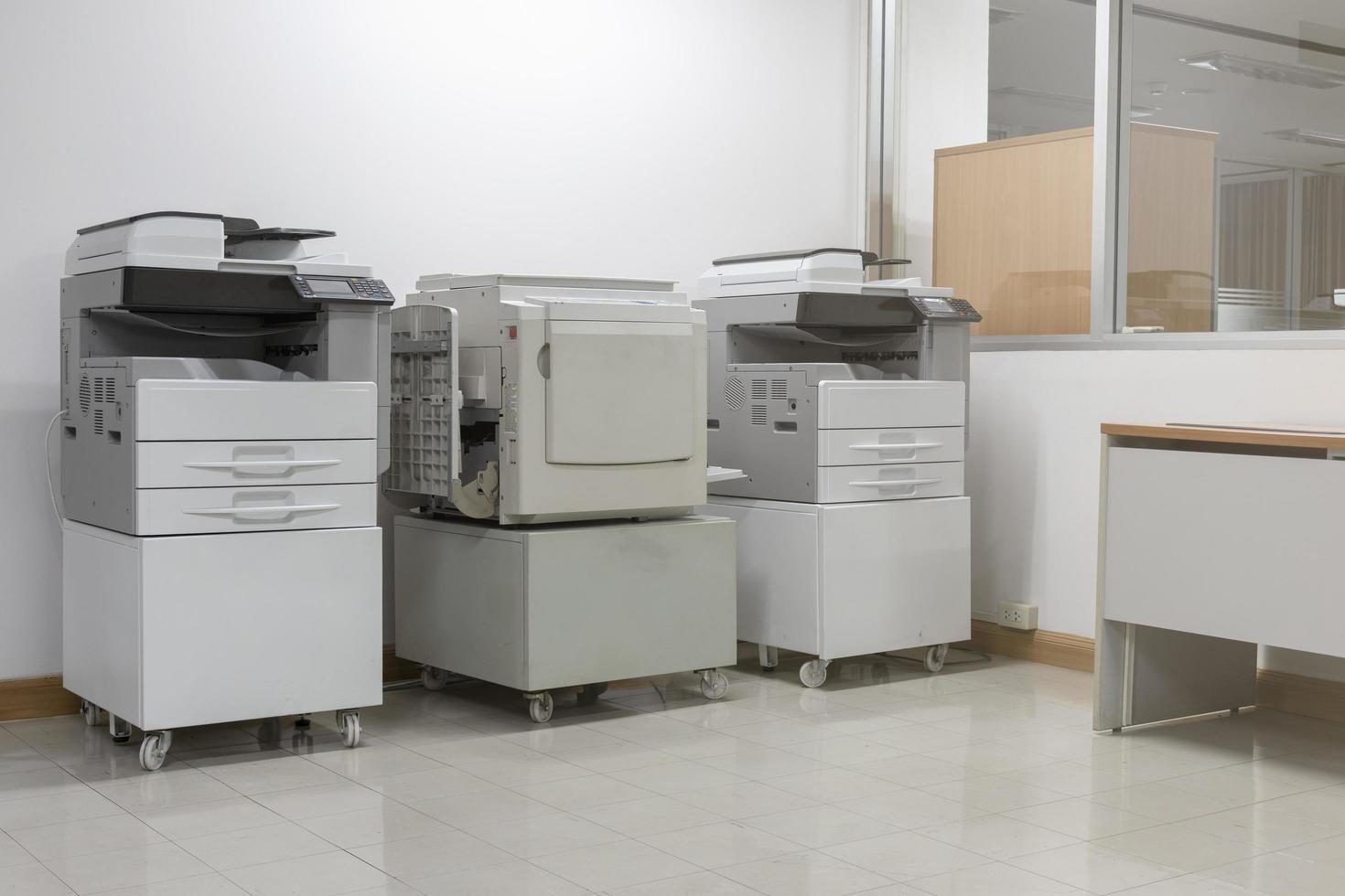 Copy machine and duplicator for company photo