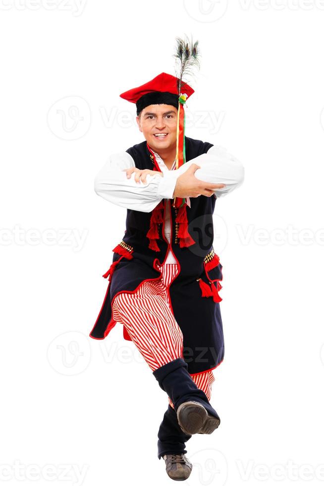 Polish man in a traditional outfit photo