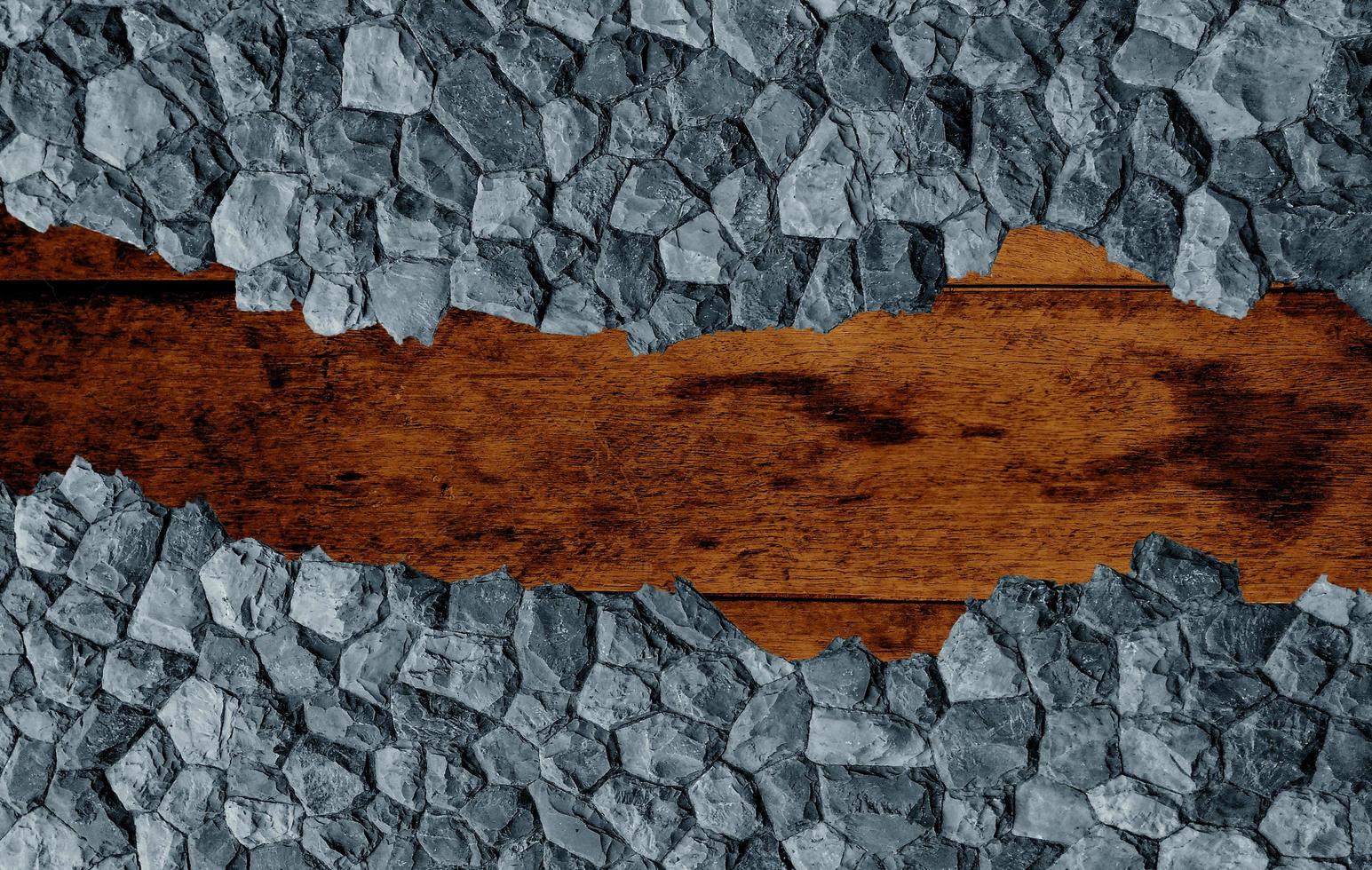 old wall of stone shell rock of arbitrary shape. toned image. background for titles photo