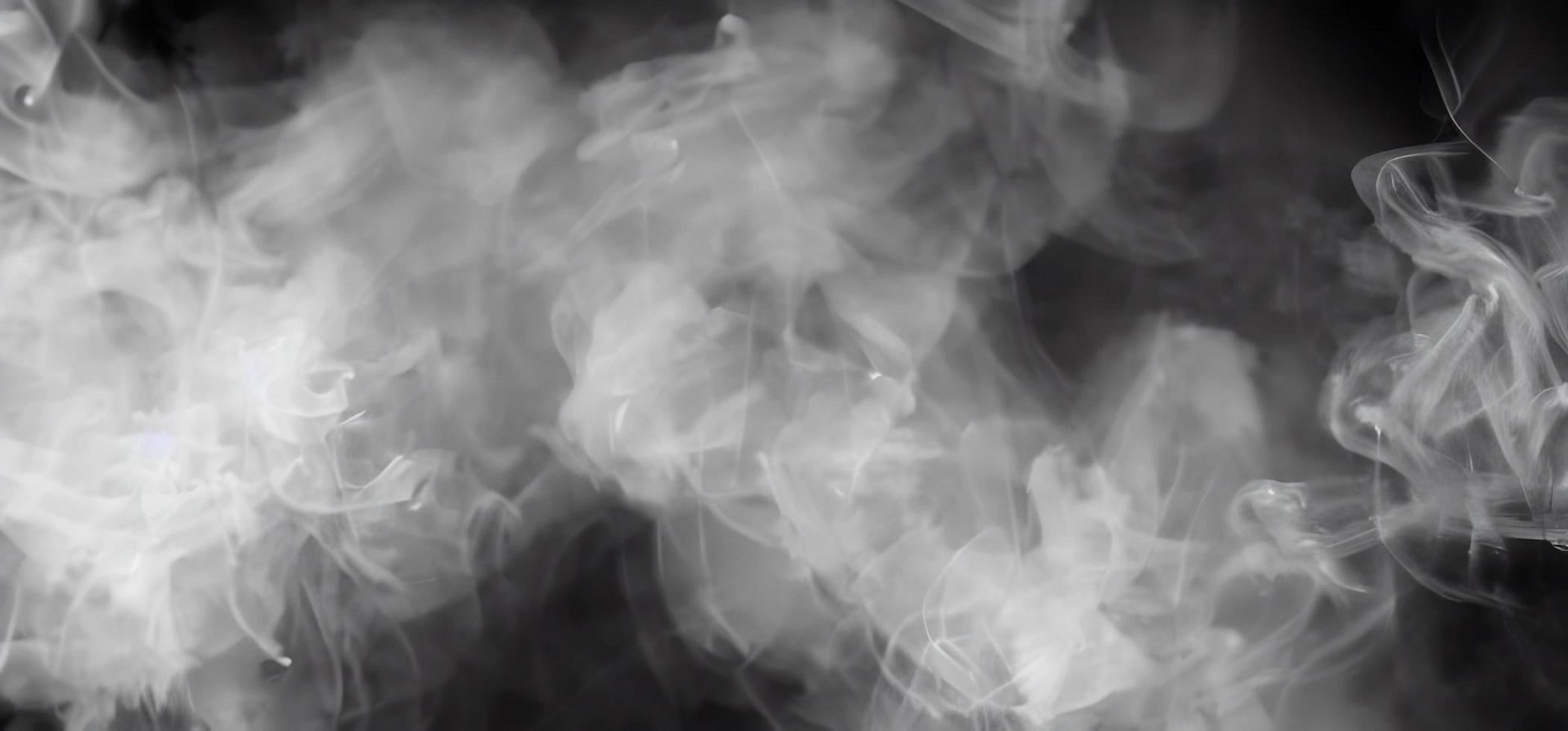 Smoke. Realistic Smoke Fog. Design element. photo