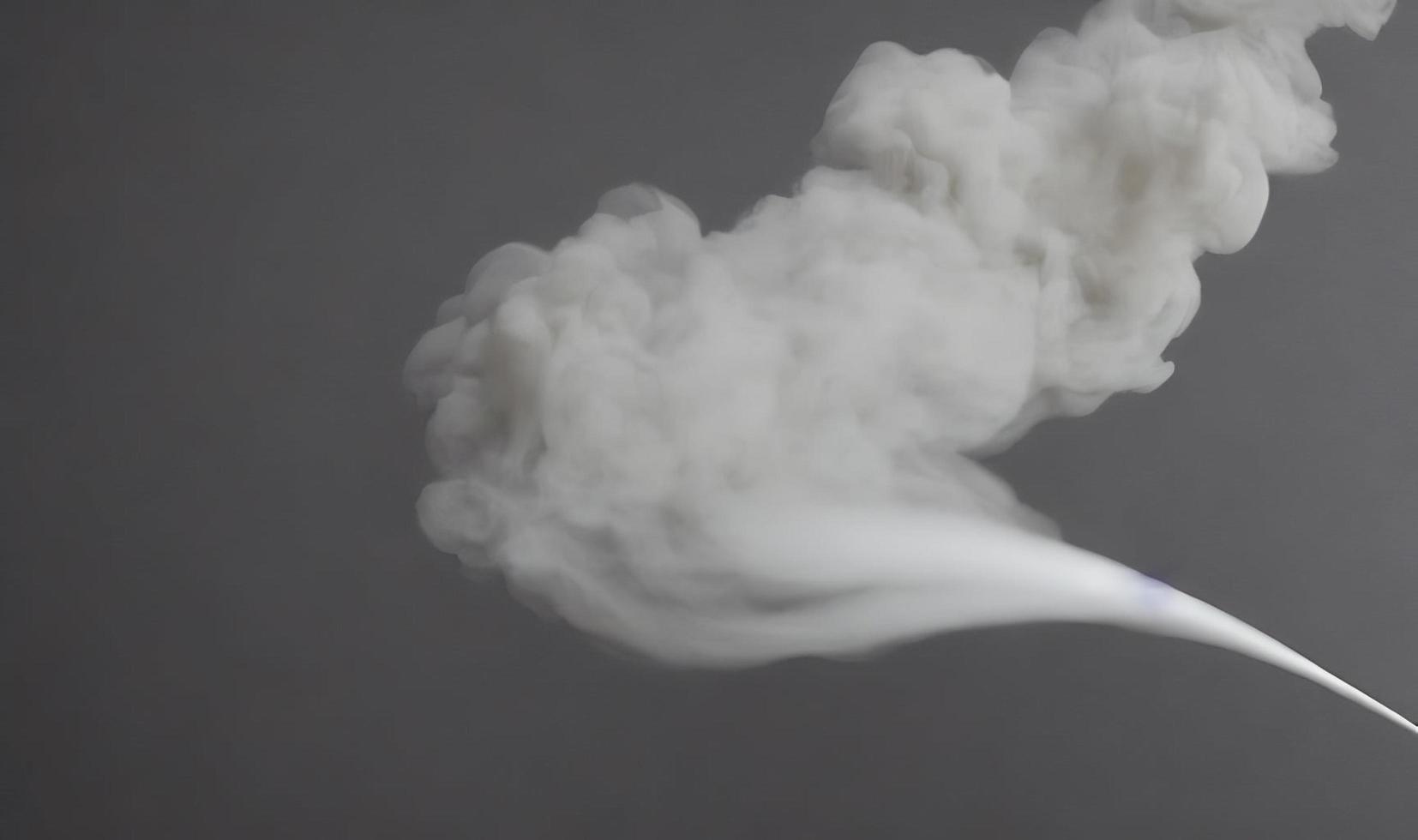 fumar. niebla de humo realista. elemento de diseño foto