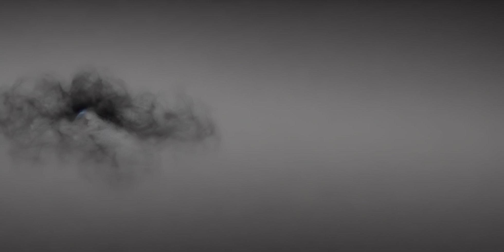 Smoke. Realistic Smoke Fog. Design element. photo